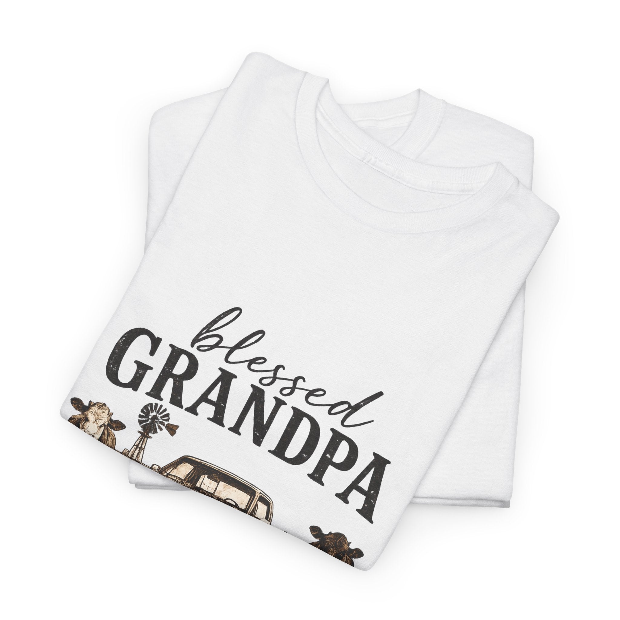 Blessed Grandpa Vintage Truck Tee