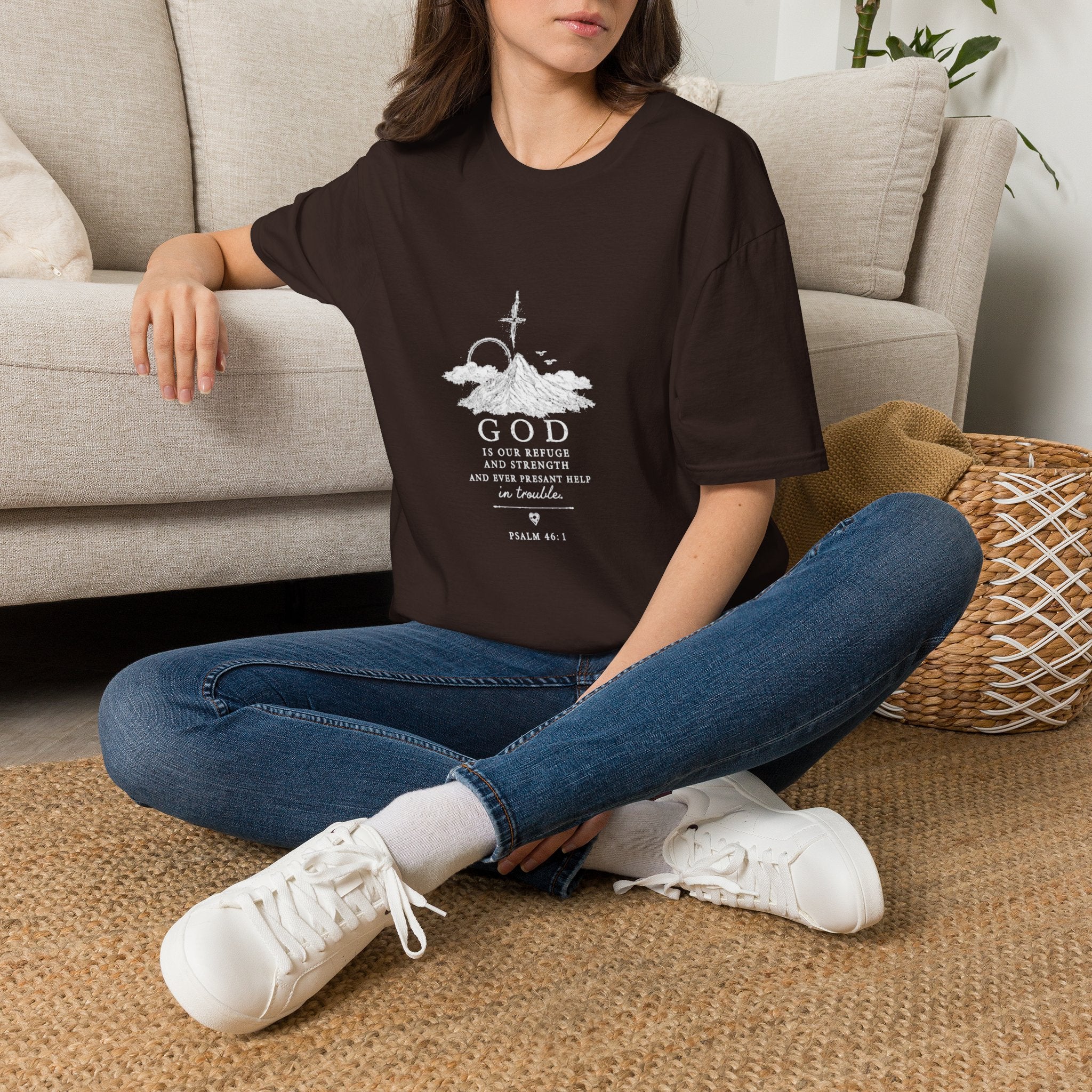 God Is Greater Than The Highs And Lows T-Shirt — Faith Christian Tee