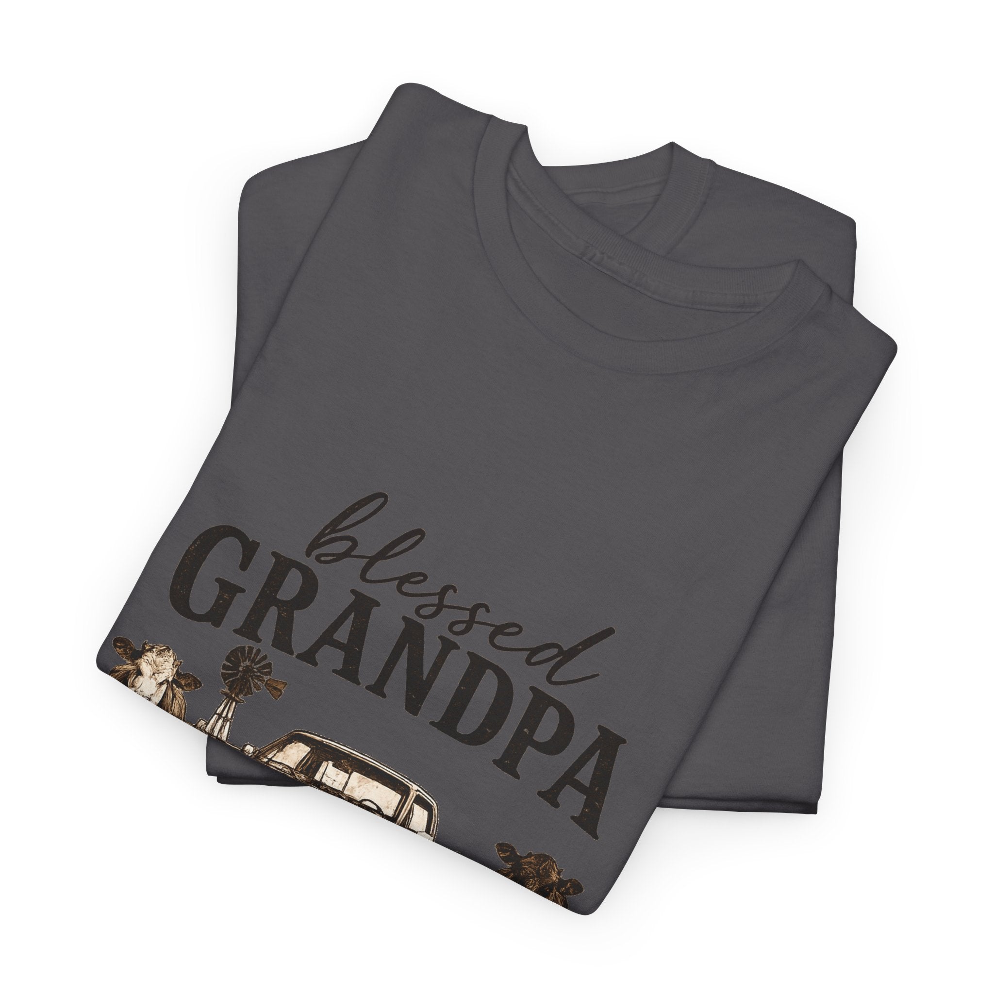 Blessed Grandpa T-Shirt – Vintage Truck Family Tee for Grandfathers