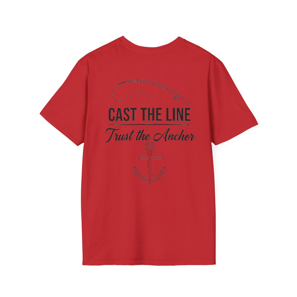 Faith & Fishing T-Shirt — Christian Fishing Graphic Tee