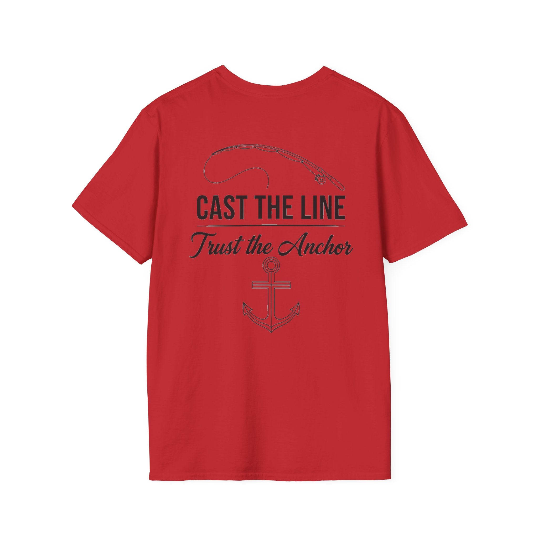 Faith & Fishing T-Shirt — Christian Fishing Graphic Tee