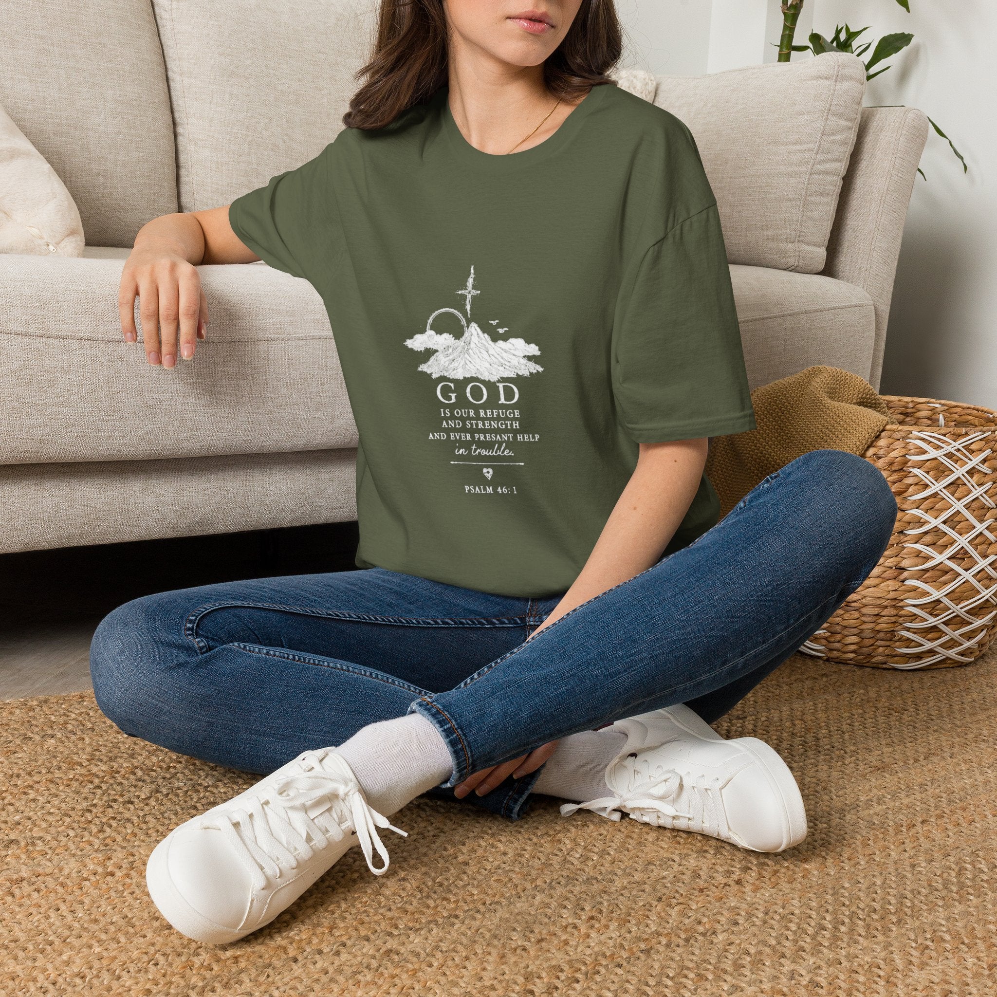 God Is Greater Than The Highs And Lows T-Shirt — Faith Christian Tee