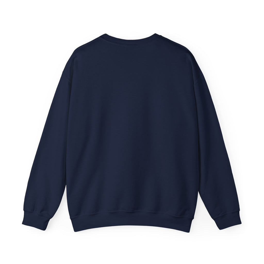 Crewneck Sweatshirt — "Leaves Fallin' & Deer Callin'" Rustic Hunting Graphic