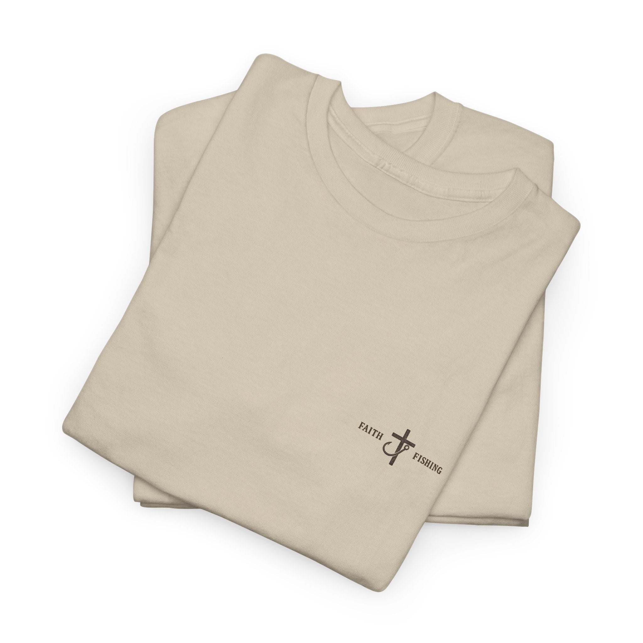 Heaven's Tackle Box T-Shirt — Grace, Hope & Faith Fishing Graphic Tee