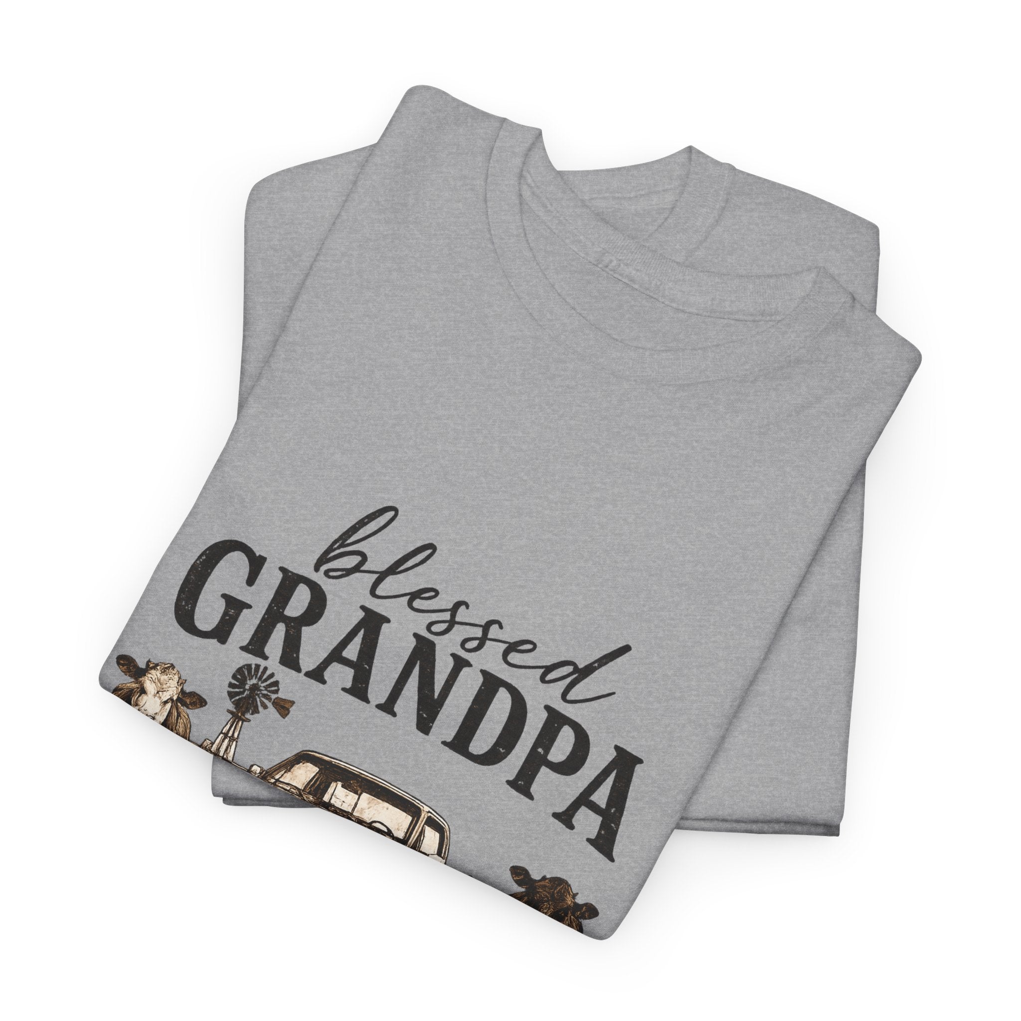 Blessed Grandpa Vintage Truck Tee