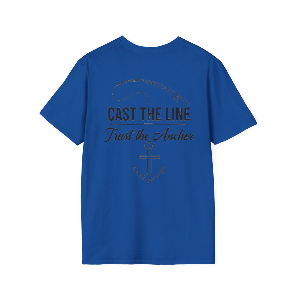 Faith & Fishing T-Shirt — Christian Fishing Graphic Tee