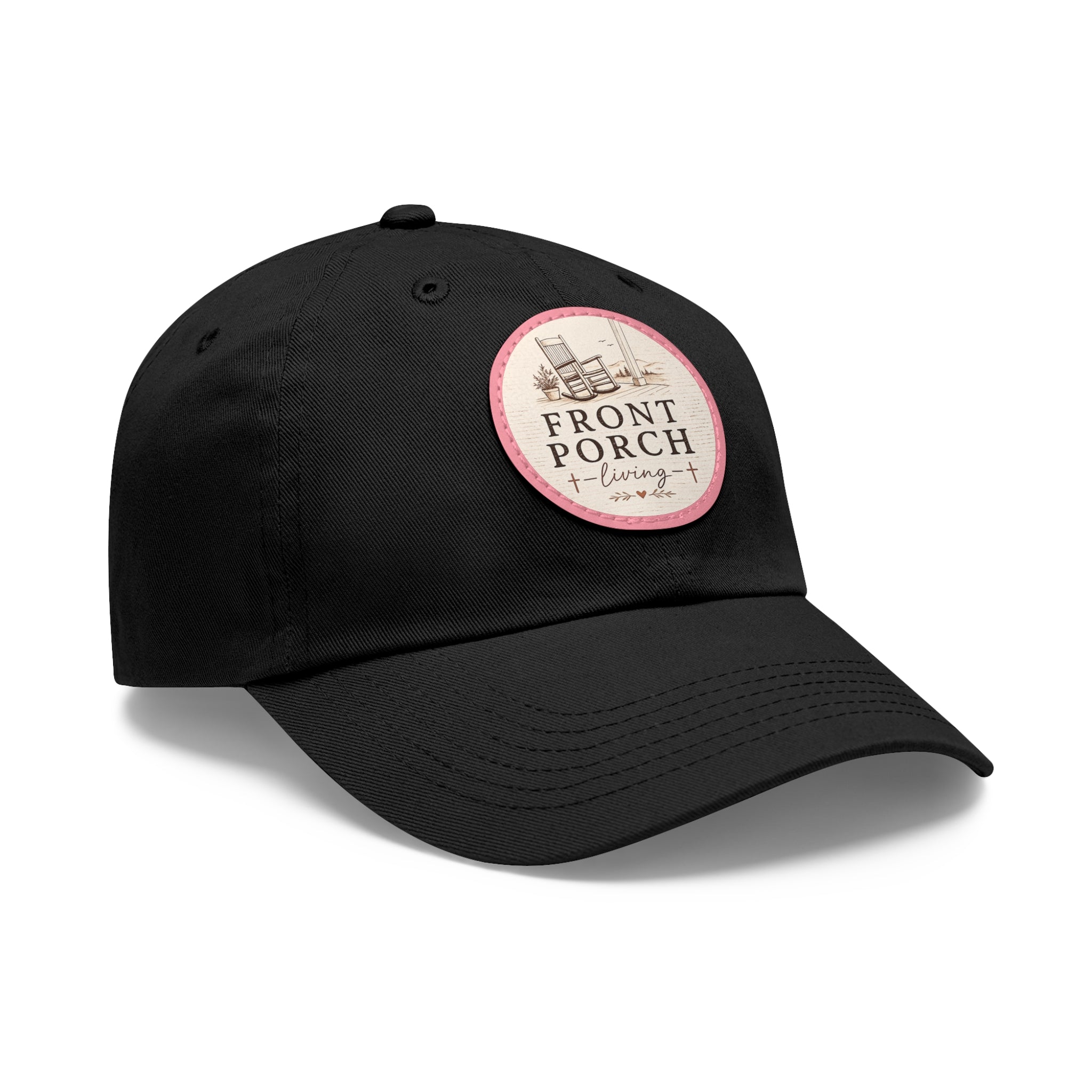 Front Porch Living - Leather Patch (round)