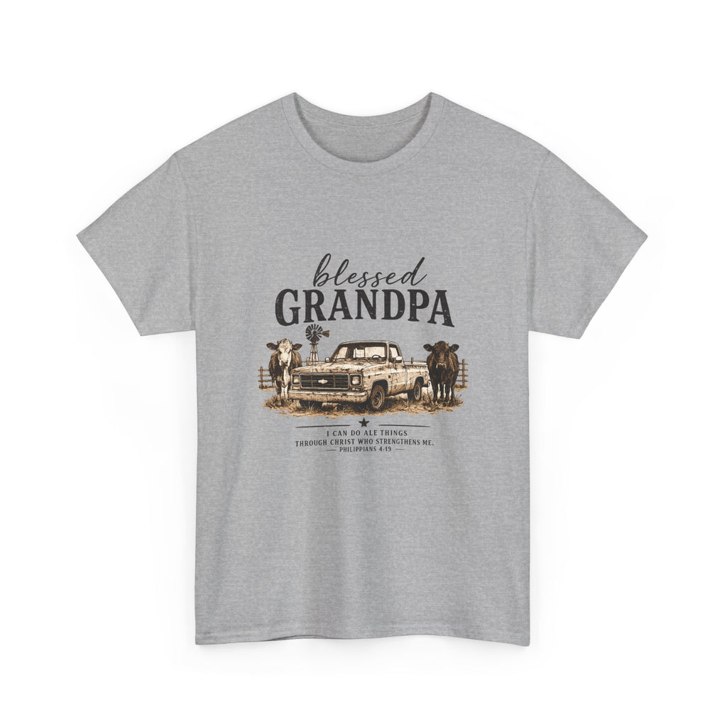 Blessed Grandpa Vintage Truck Tee
