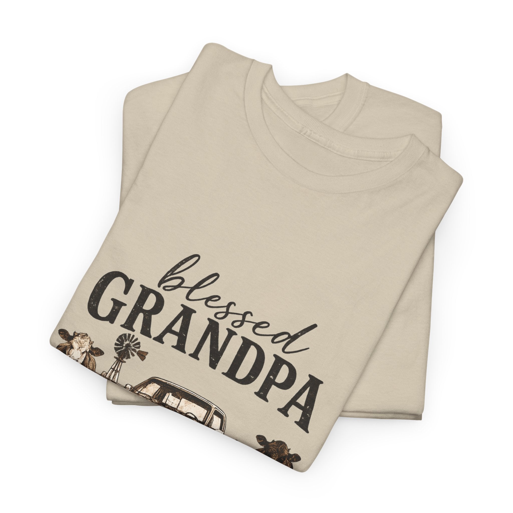 Blessed Grandpa Vintage Truck Tee
