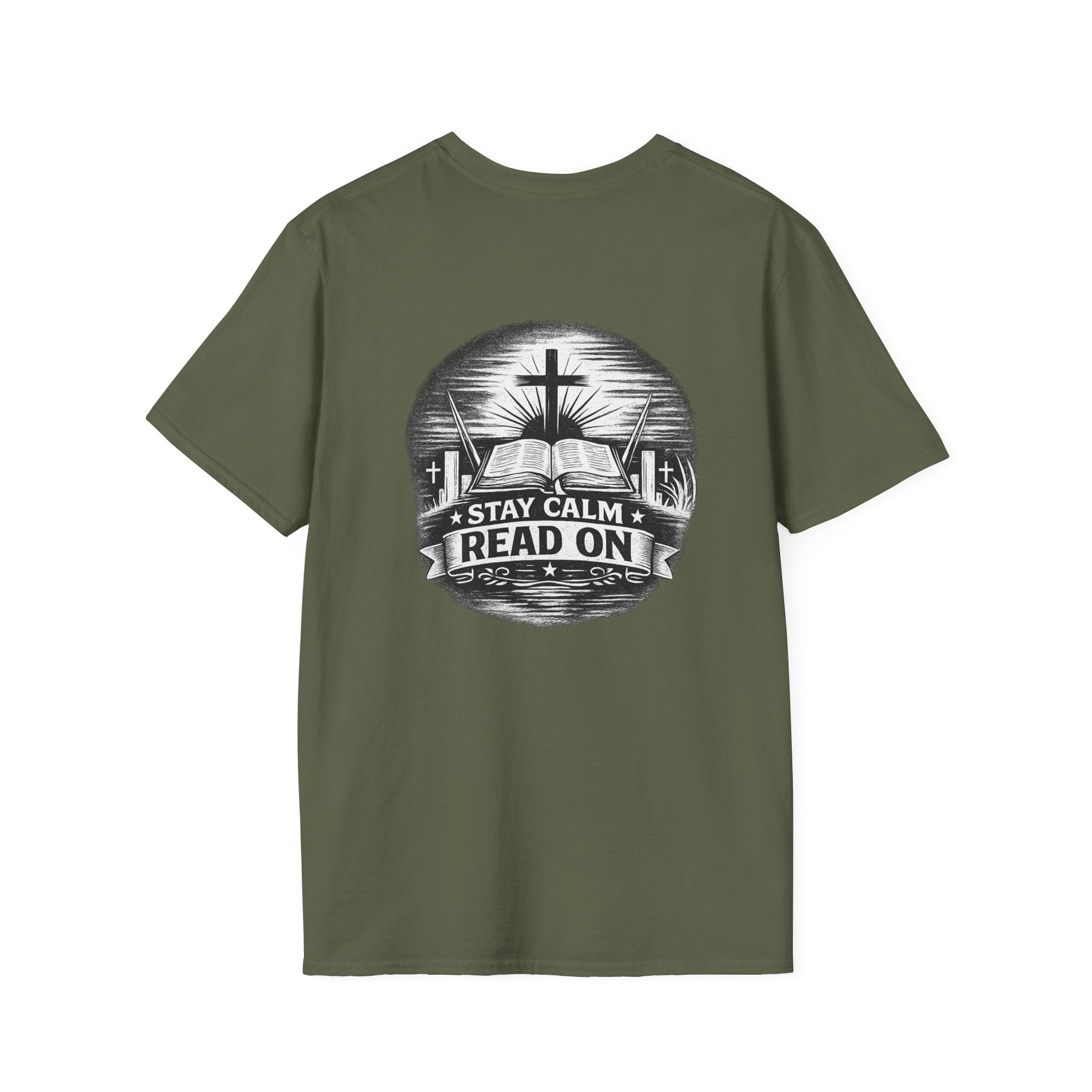 Trust God Cross T-Shirt — Christian Faith Inspirational Tee