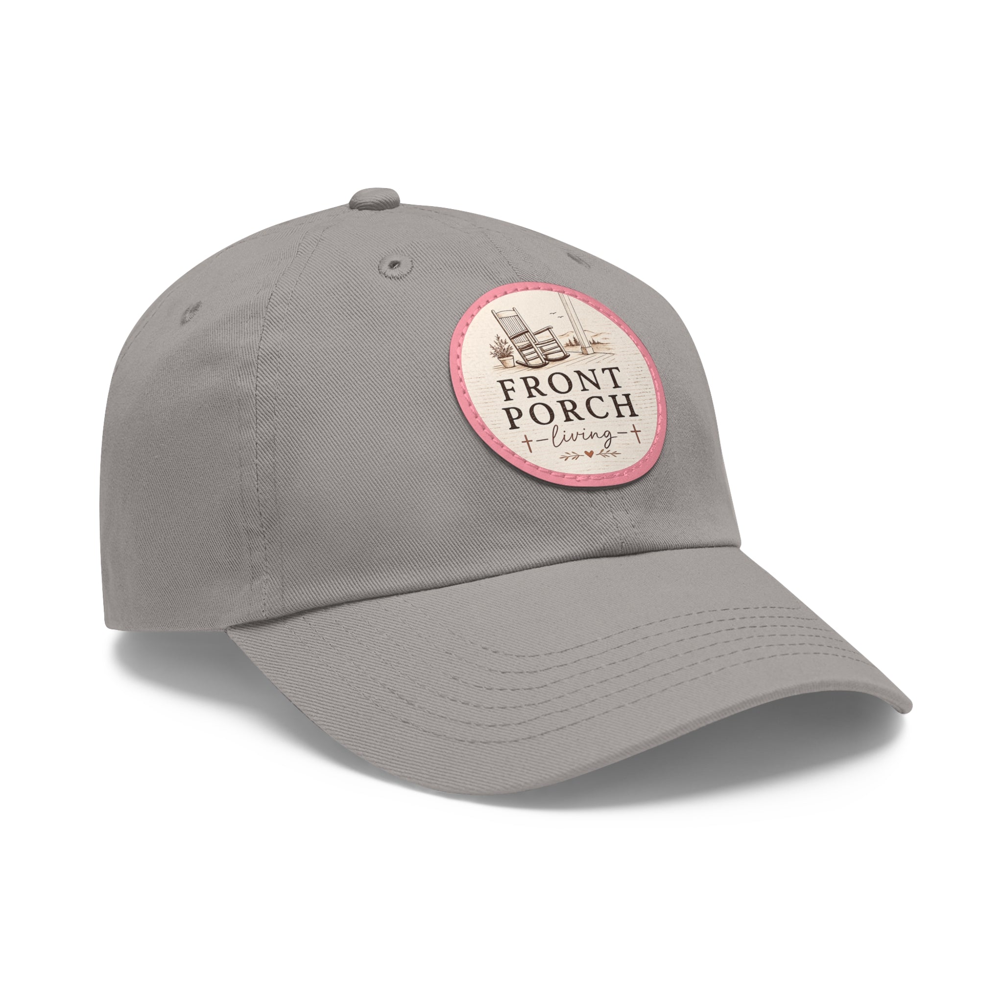 Front Porch Living - Leather Patch (round)