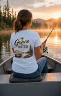 Grace on Water T-Shirt — Minimal Christian Tee