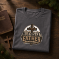 Blessed Father T-Shirt — Rustic Christian Dad Tee (Father's Day Gift)