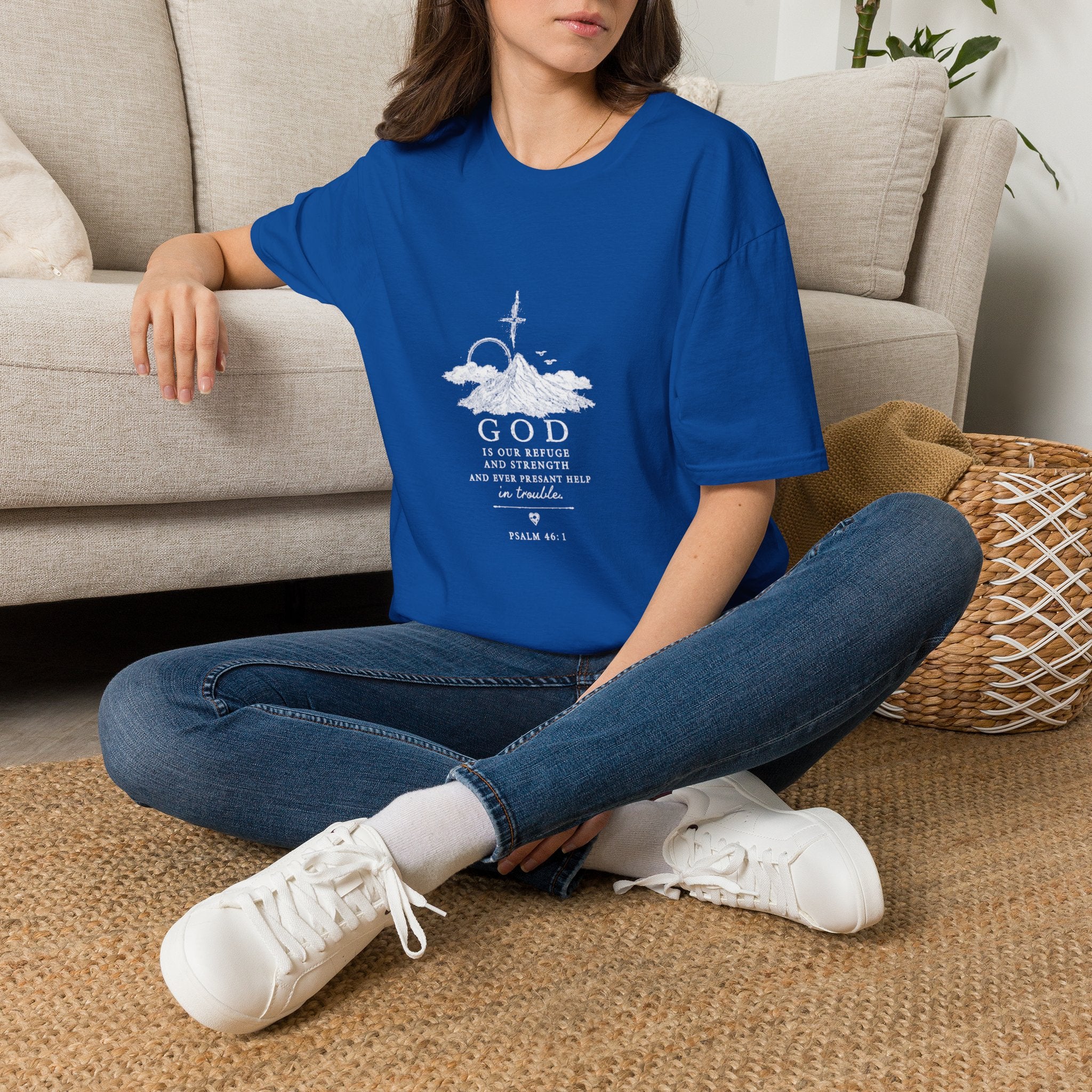 God Is Greater Than The Highs And Lows T-Shirt — Faith Christian Tee