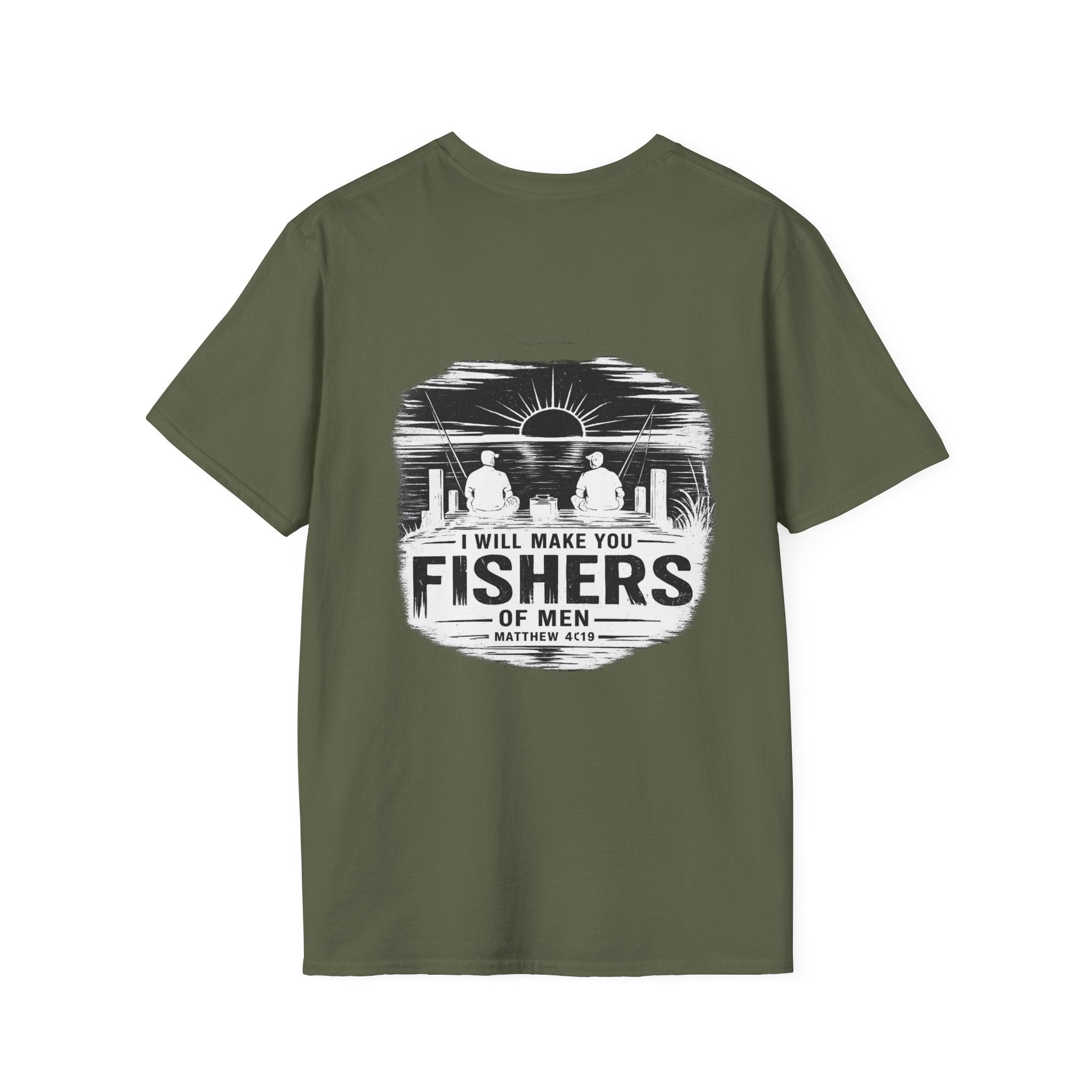 Follow Me Christian T-Shirt — Faith Cross Graphic Tee
