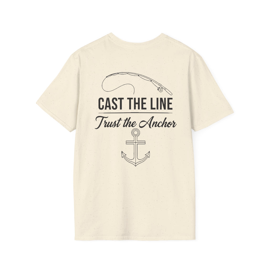 Faith & Fishing T-Shirt — Christian Fishing Graphic Tee