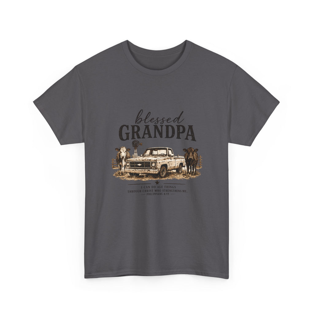 Blessed Grandpa Vintage Truck Tee
