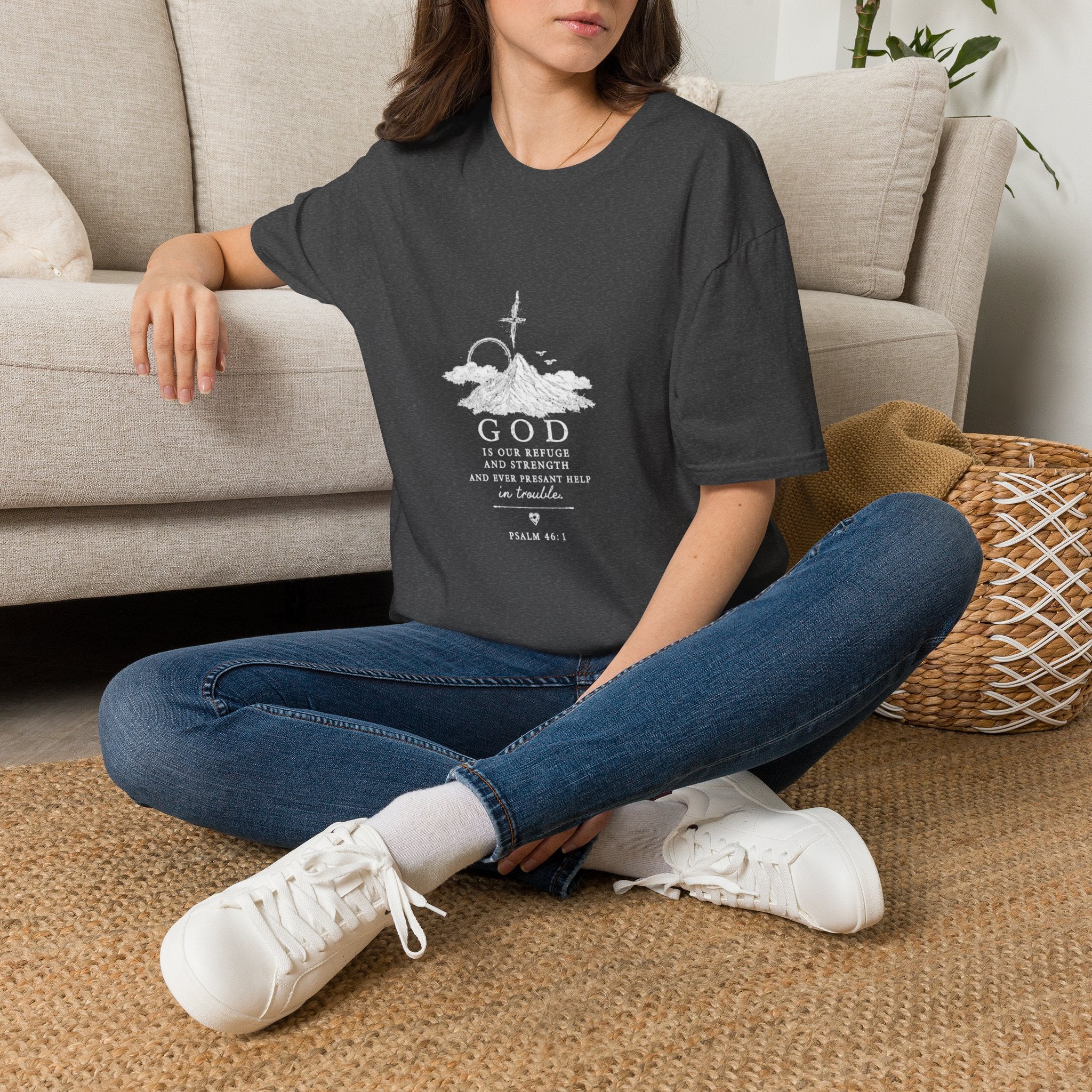 God Is Greater Than The Highs And Lows T-Shirt — Faith Christian Tee