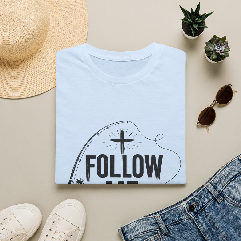 Follow Me T-Shirt — Christian Faith Cross Tee