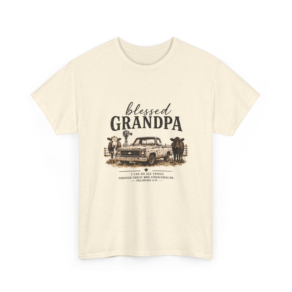 Blessed Grandpa Vintage Truck Tee