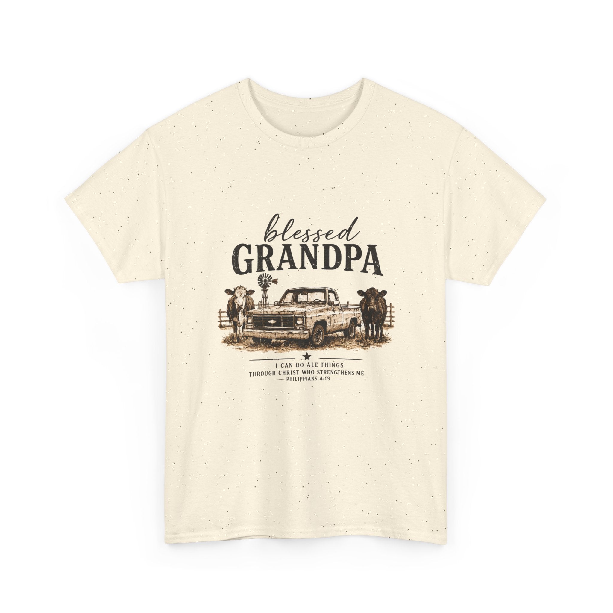Blessed Grandpa Vintage Truck Tee
