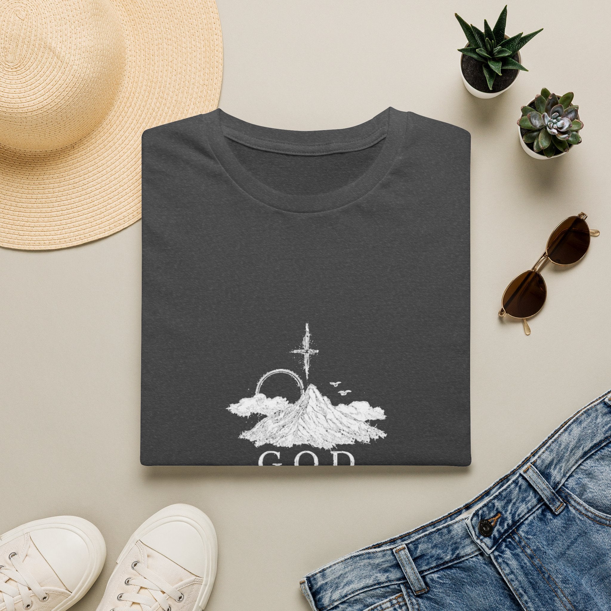 God Is Greater Than The Highs And Lows T-Shirt — Faith Christian Tee