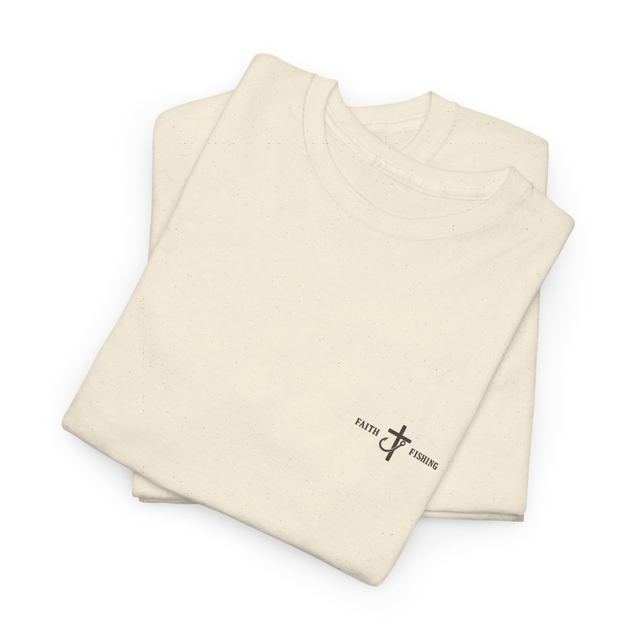 Heaven's Tackle Box T-Shirt — Grace, Hope & Faith Fishing Graphic Tee