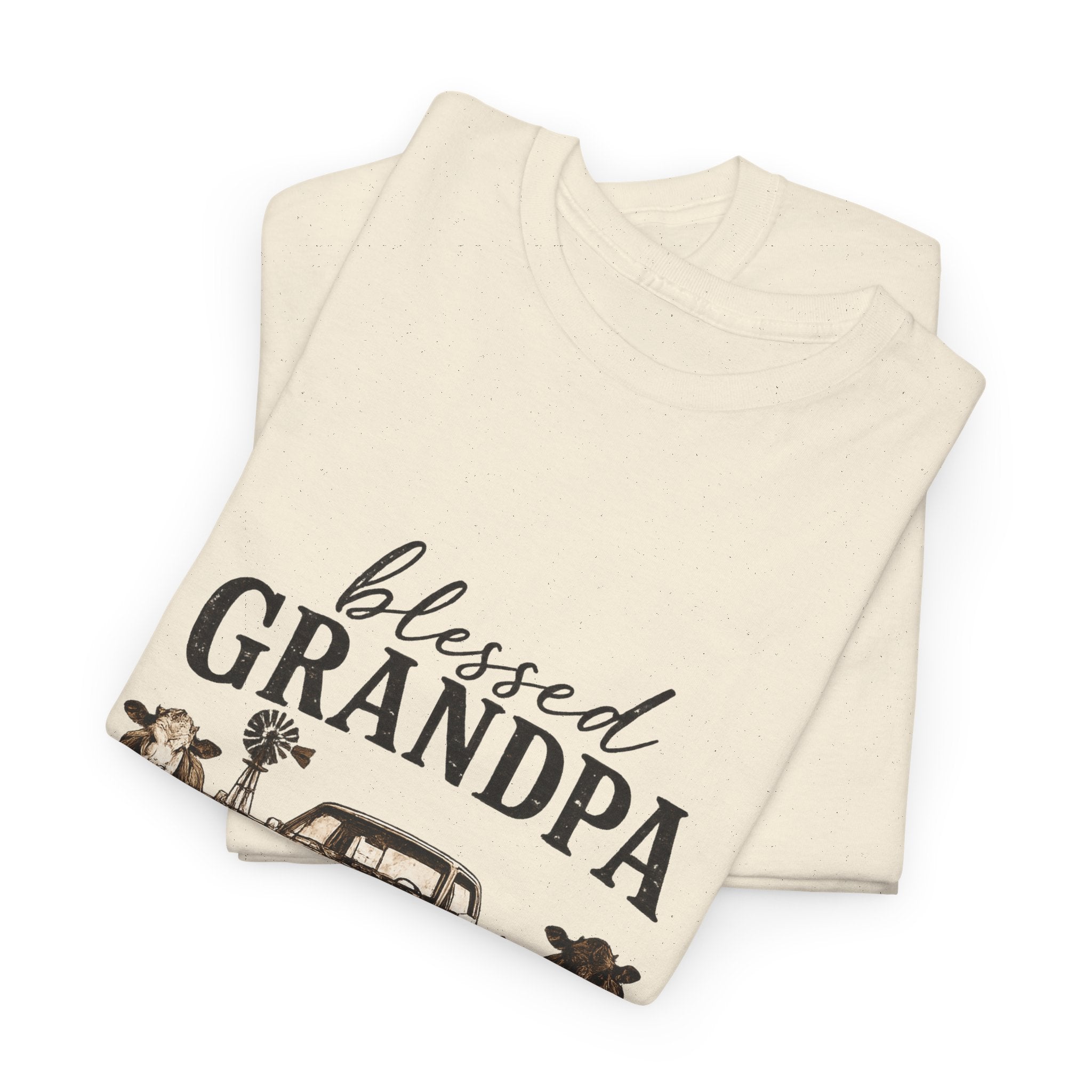 Blessed Grandpa Vintage Truck Tee