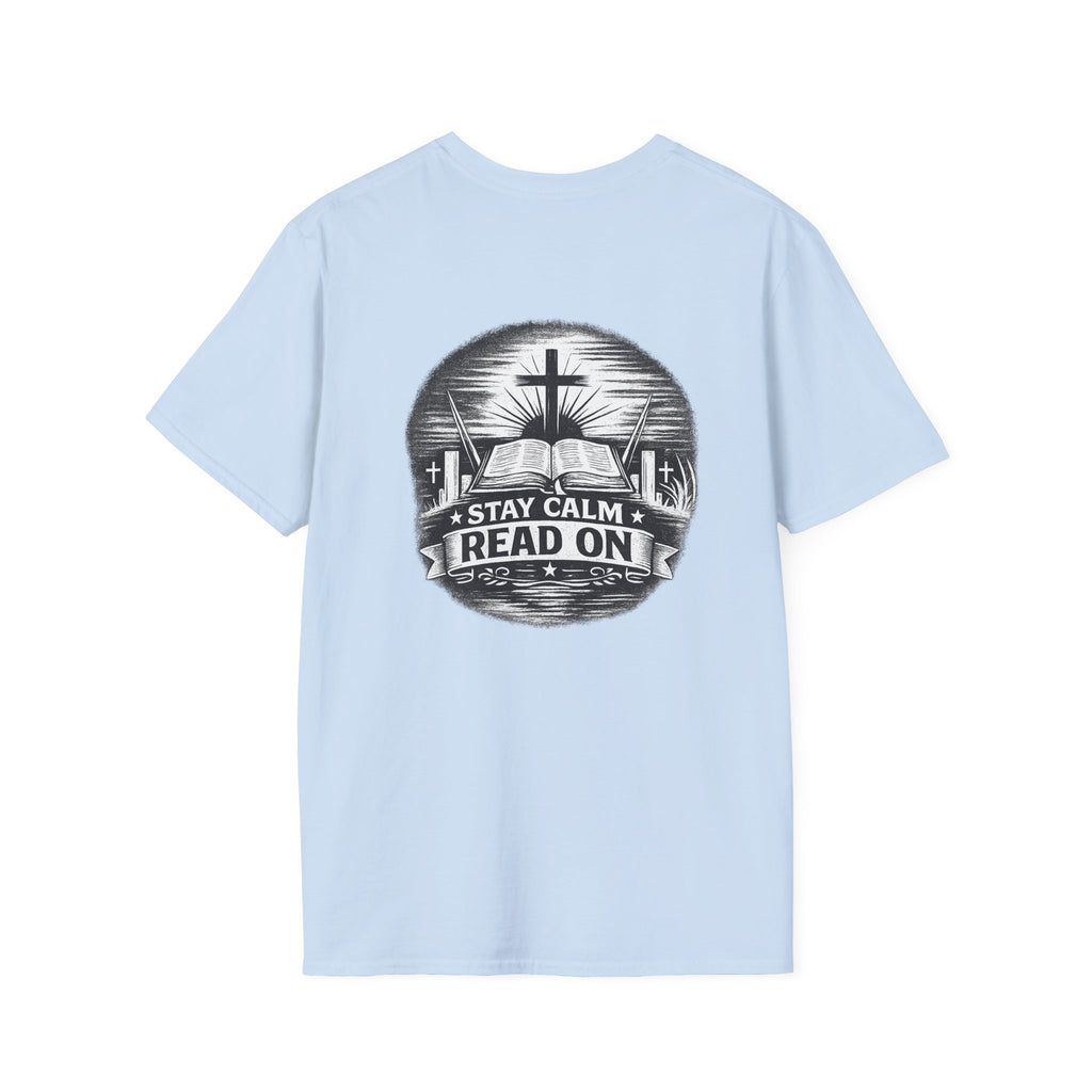 Trust God Cross T-Shirt — Minimal Christian Faith Tee