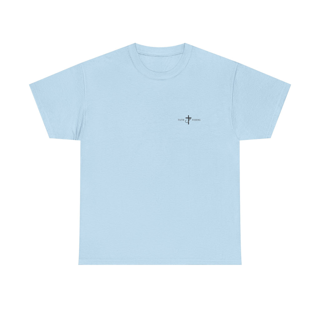 Cast Pray Repeat Fishing T-Shirt — Christian Fishing Tee