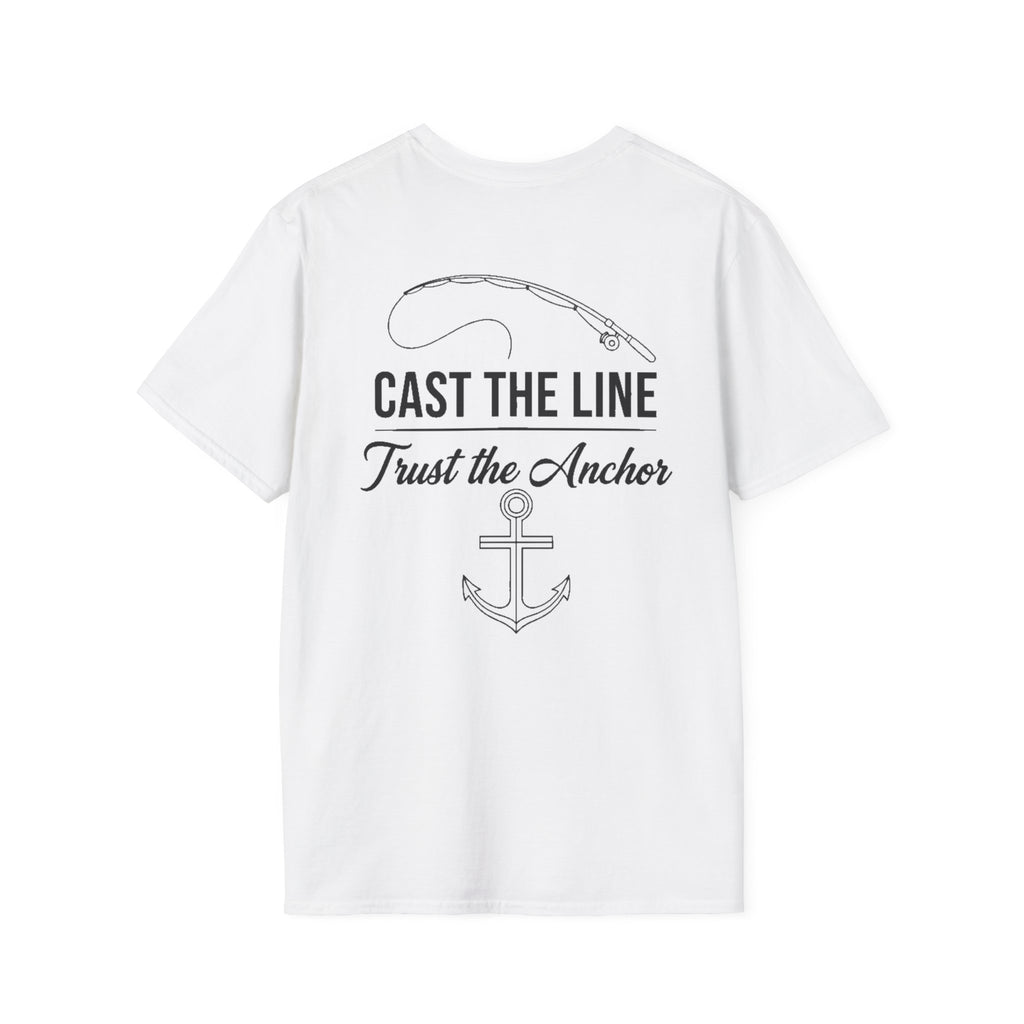 Faith & Fishing T-Shirt — Christian Fishing Graphic Tee