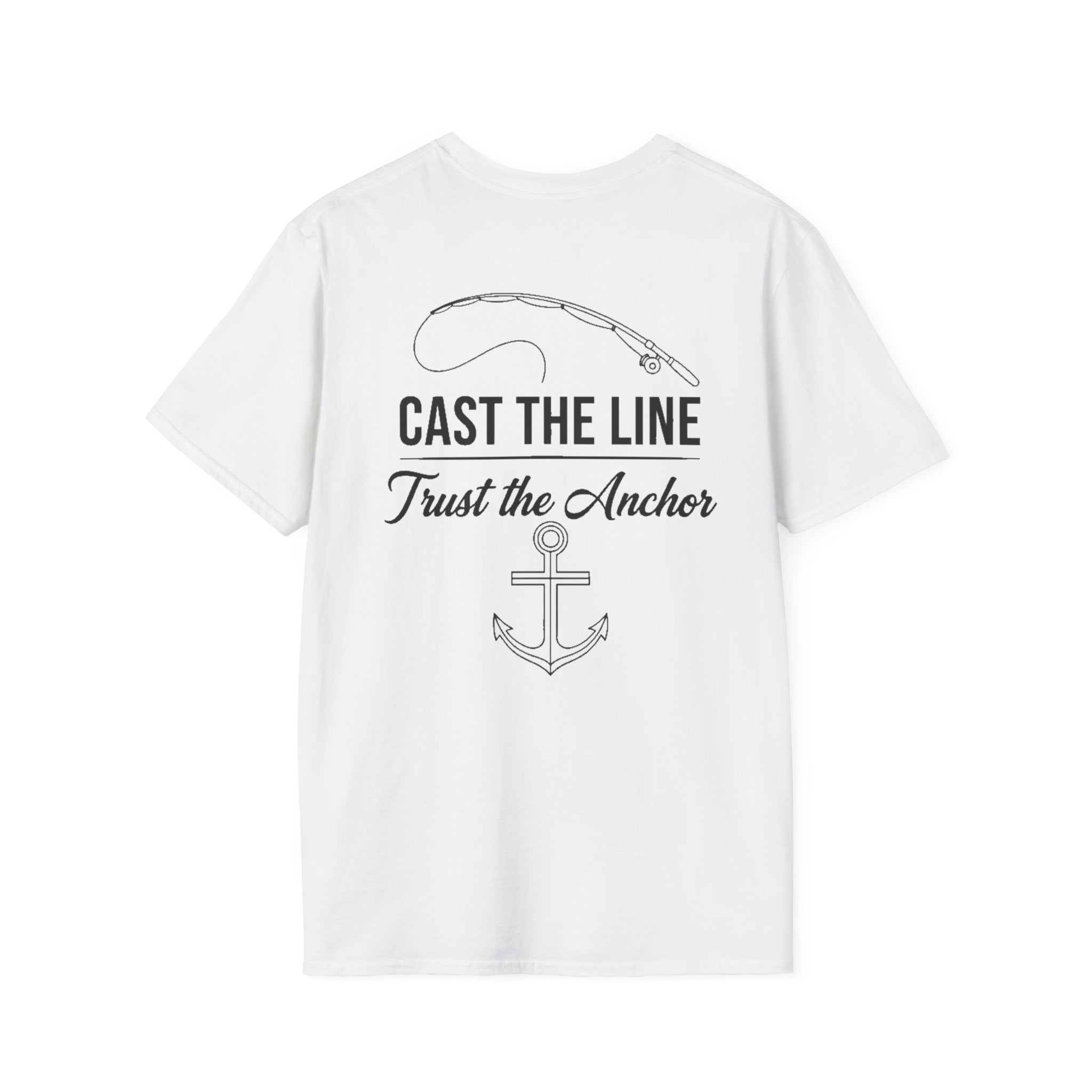 Faith & Fishing T-Shirt — Christian Fishing Graphic Tee