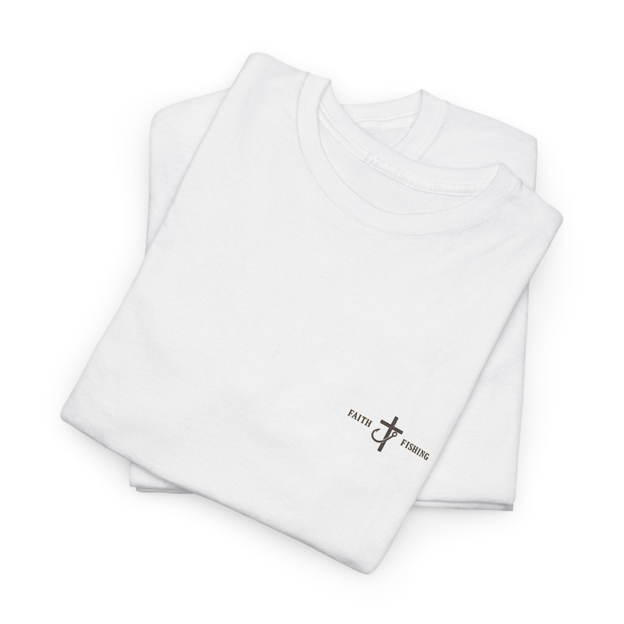 Heaven's Tackle Box T-Shirt — Grace, Hope & Faith Fishing Graphic Tee