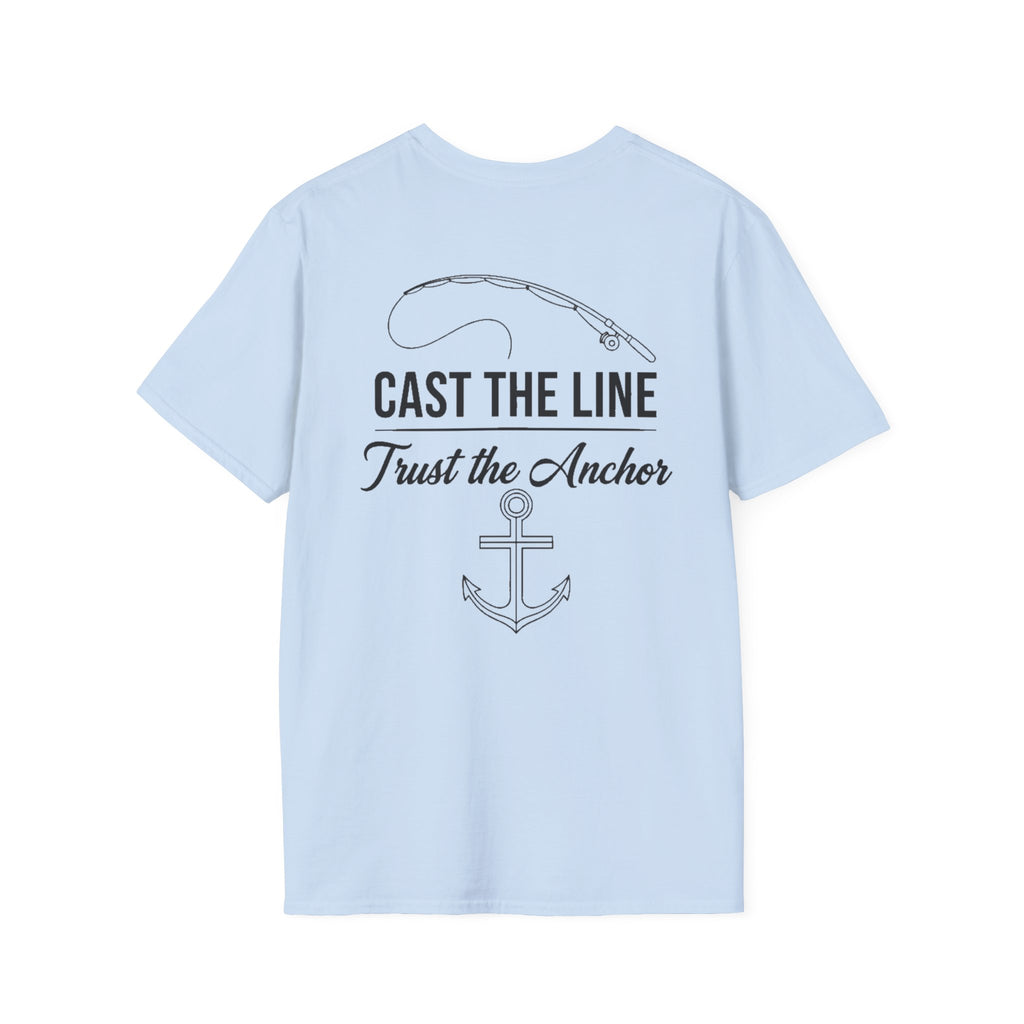 Faith & Fishing T-Shirt — Christian Fishing Graphic Tee