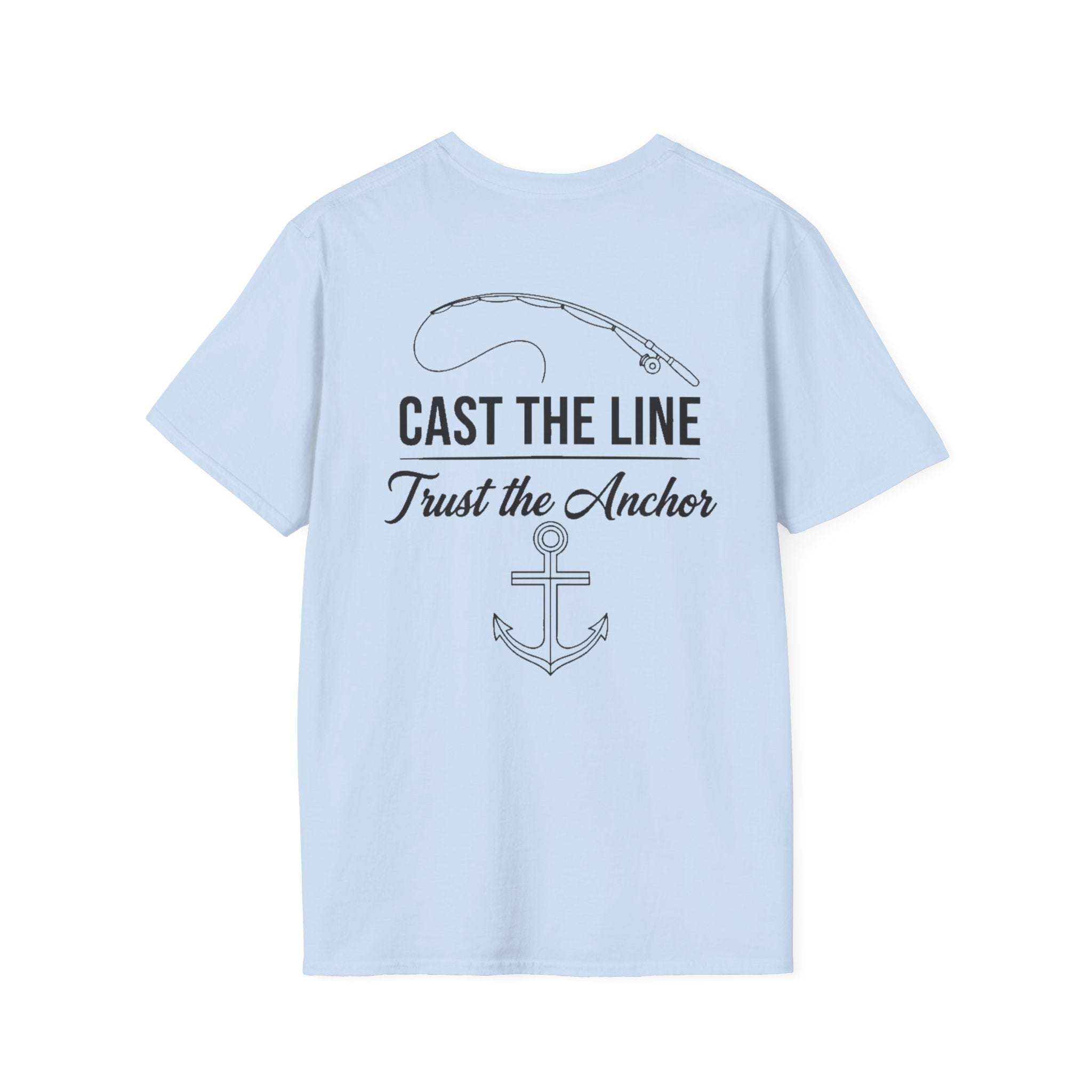 Faith & Fishing T-Shirt — Christian Fishing Graphic Tee